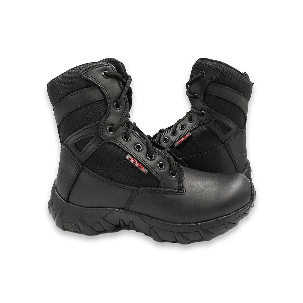 1563 BOTA TACTICA ELITE 8 NEGRA MARCA DUTY GEAR