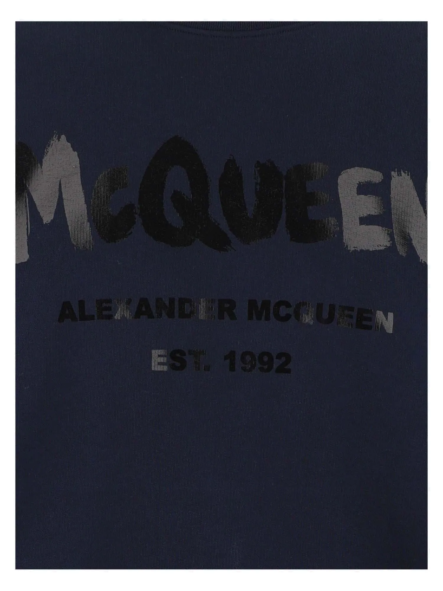 Alexander McQueen Logo Printed Crewneck Sweatshirt