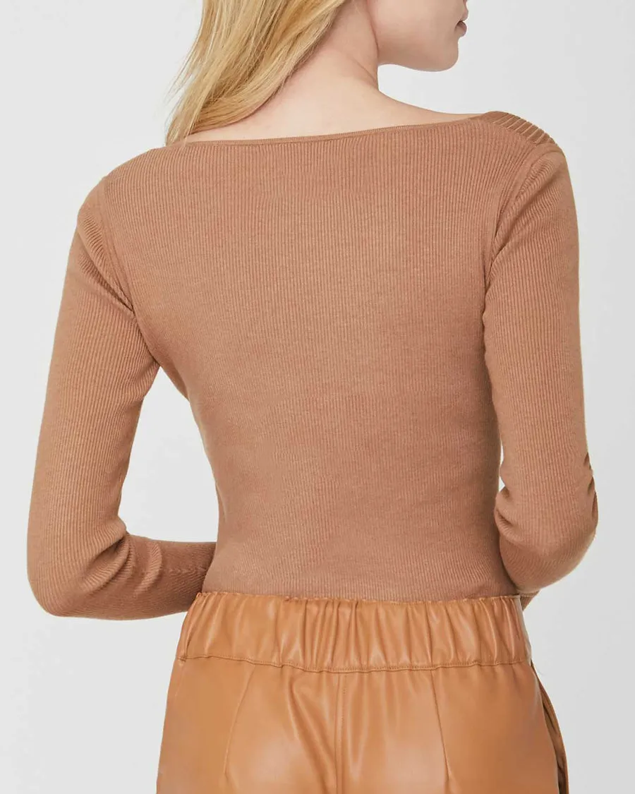 Amber Cari Ribbed Top