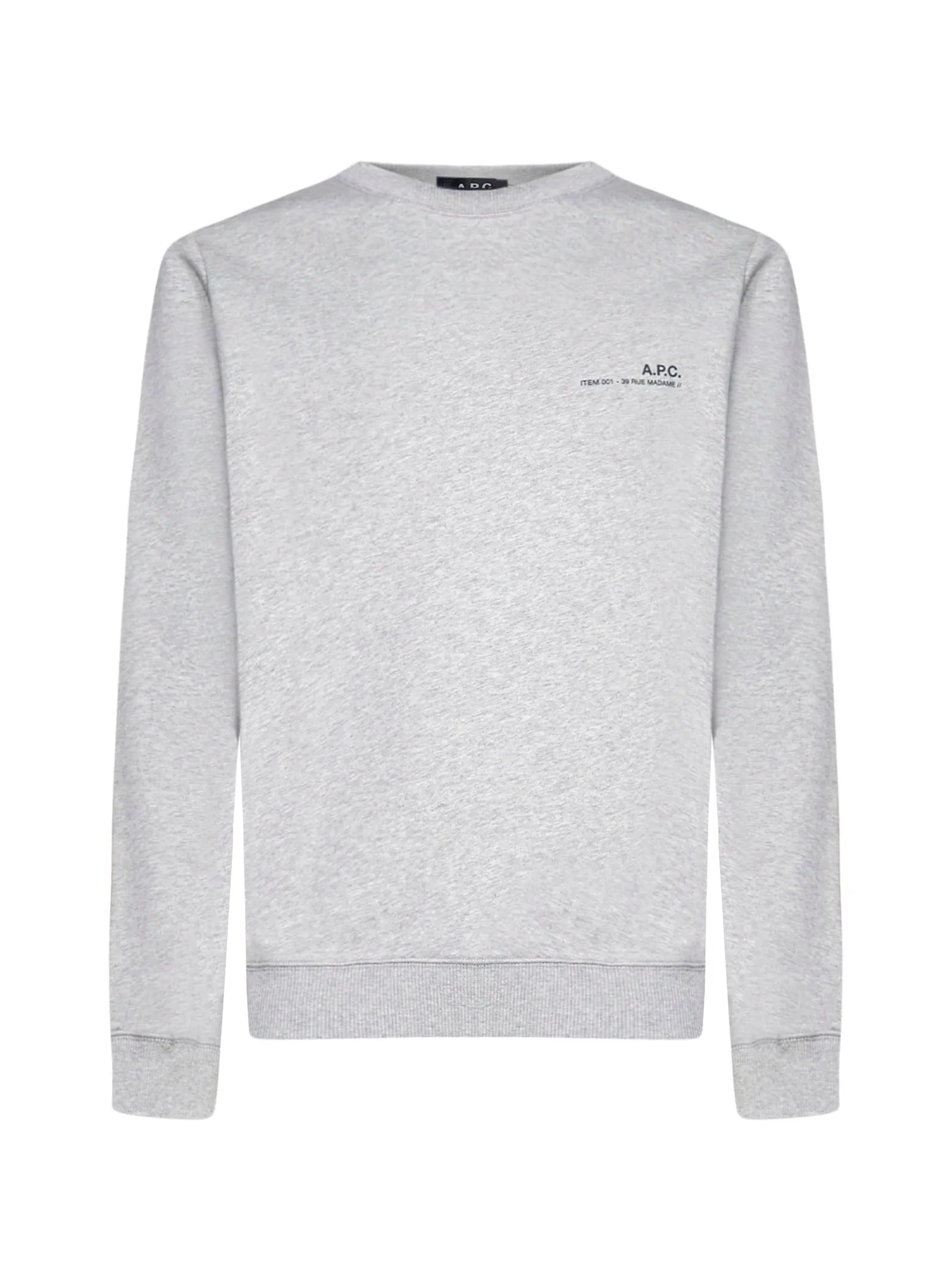 A.P.C. Logo Printed Crewneck Sweatshirt