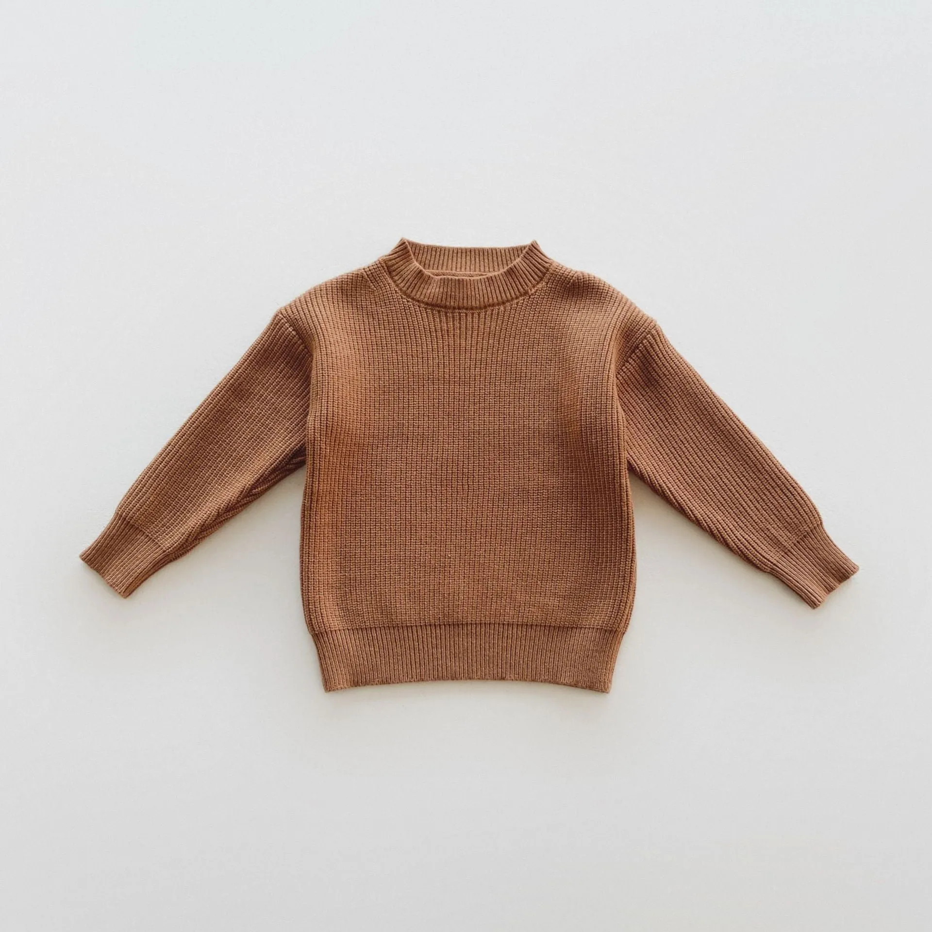 Baby Kid Girls Boys Solid Color Sweaters Wholesale 23090666