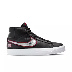 BLAZER MID PRO GT BLACK / METALLIC SILVER / UNIVERSITY RED