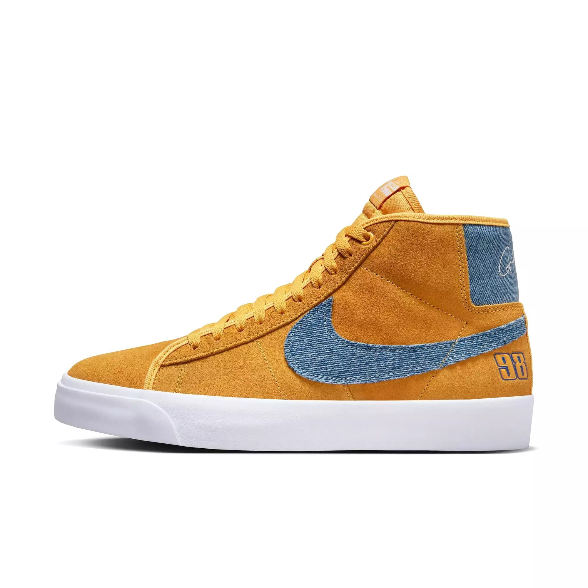 BLAZER MID PRO GT UNIVERSITY GOLD / GAME ROYAL