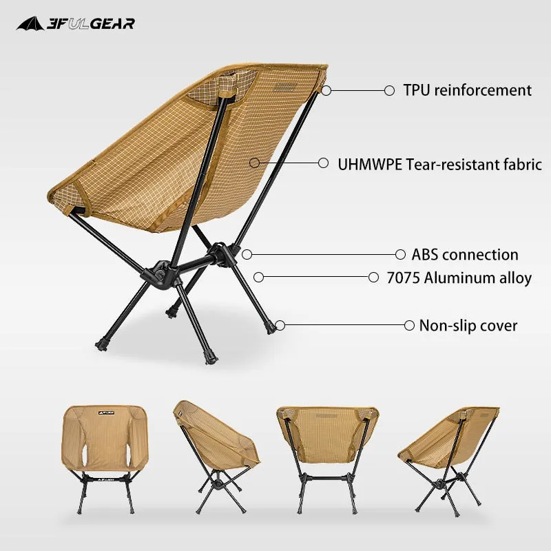 Chaise pliante en aluminium portable & ultraléger 3F UL GEAR - Picnic chair