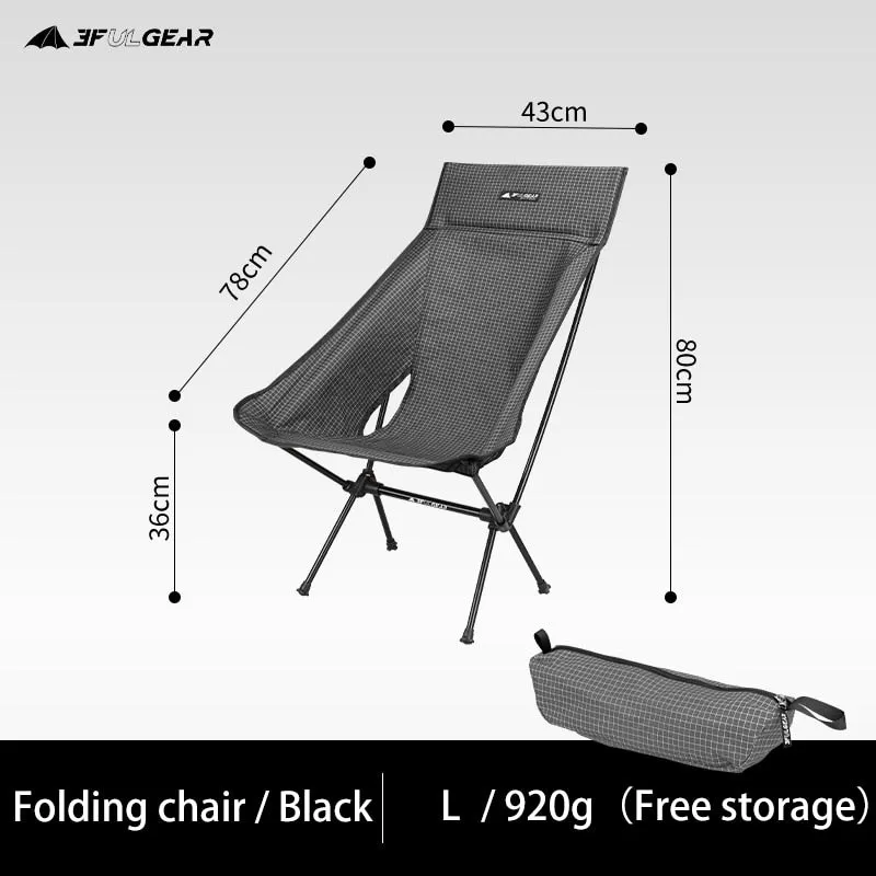 Chaise pliante en aluminium portable & ultraléger 3F UL GEAR - Picnic chair