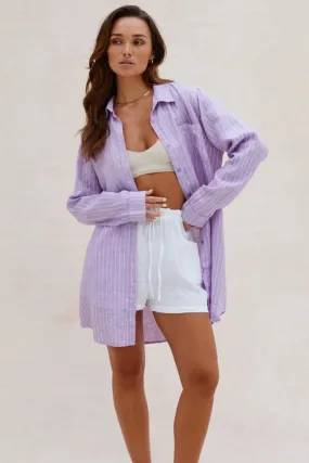 Charli - Provence Shirt - Lilac