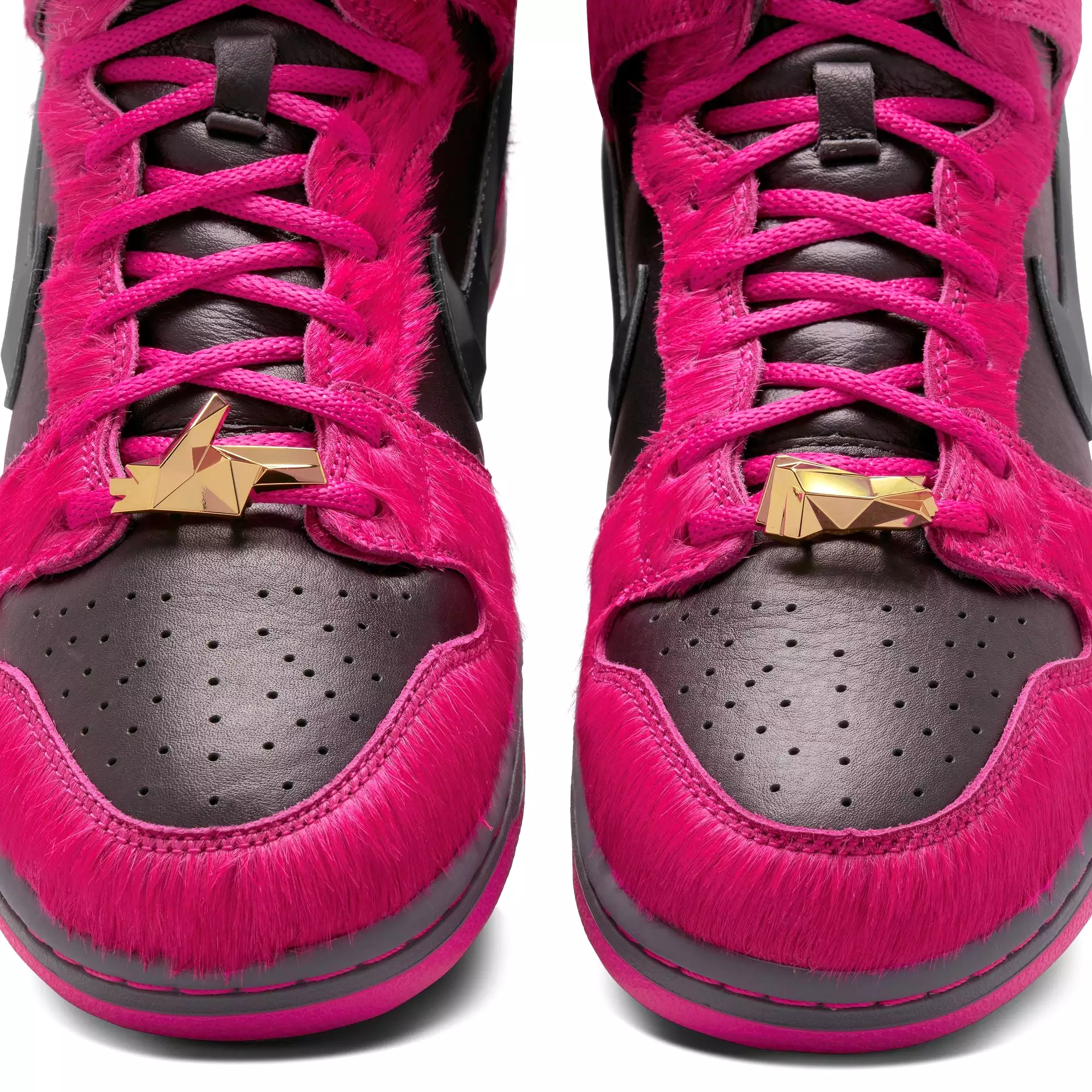 DUNK HIGH X RUN THE JEWELS ACTIVE PINK / BLACK - METALLIC GOLD