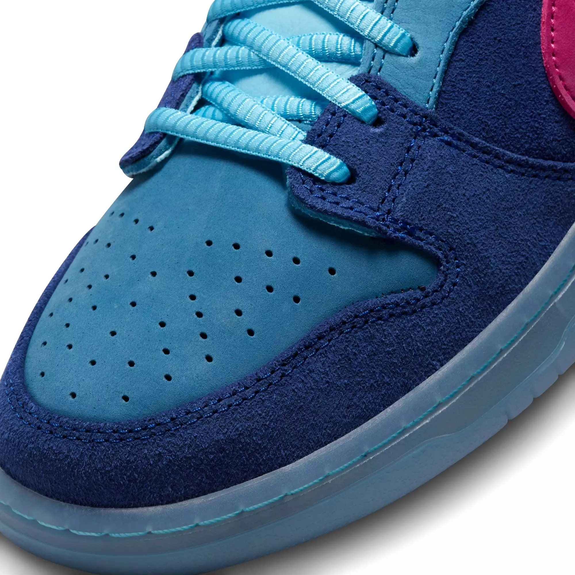 DUNK LOW X RUN THE JEWELS DEEP ROYAL BLUE / ACTIVE PINK - BLUE CHILL