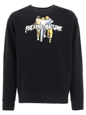 Fucking Awesome Graphic Printed Crewneck Sweatshirt