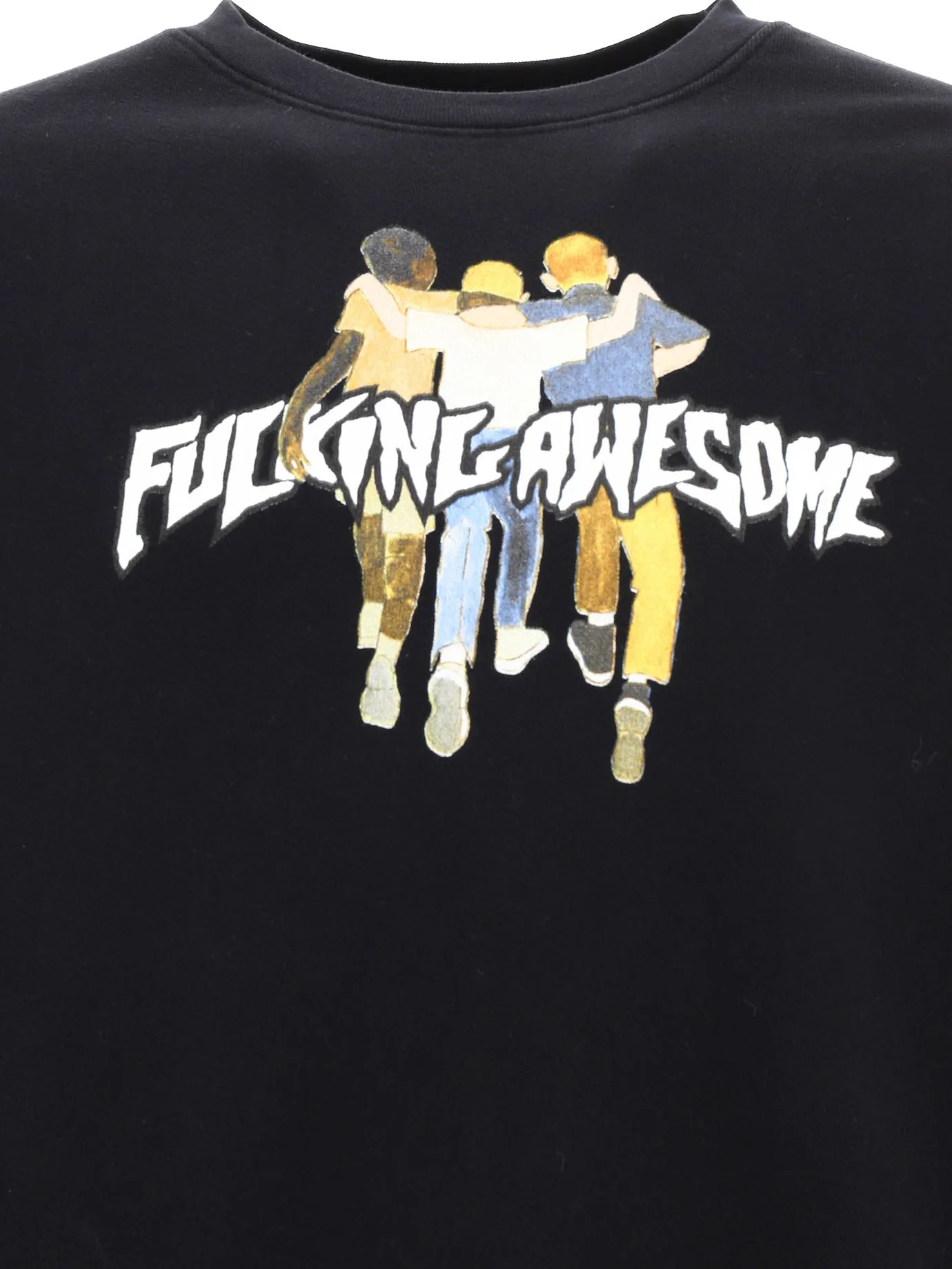 Fucking Awesome Graphic Printed Crewneck Sweatshirt