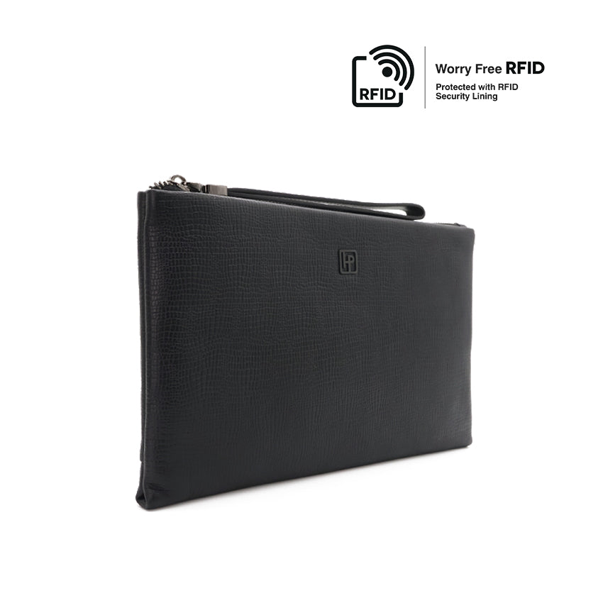 Germano Clutch Men's Wallet - Black