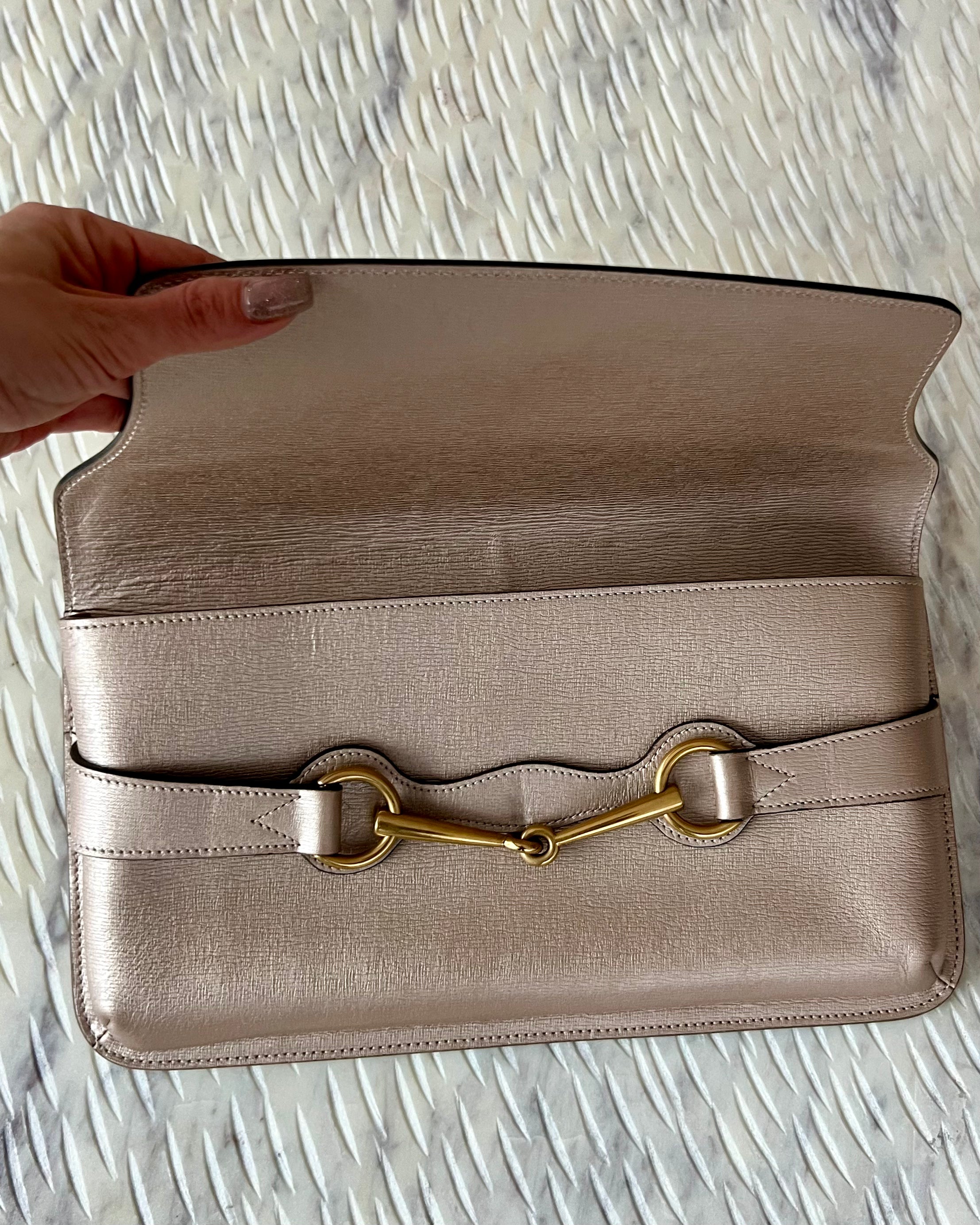 Gucci Horsebit Clutch