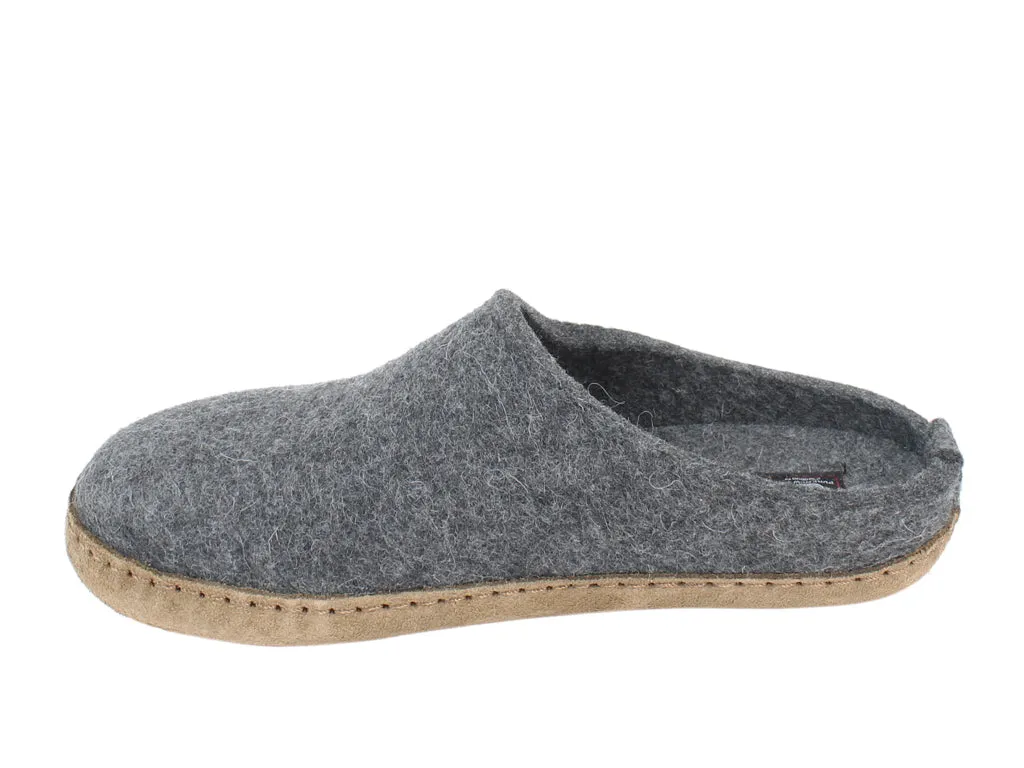 Haflinger Felt Slippers Emil Anthracite