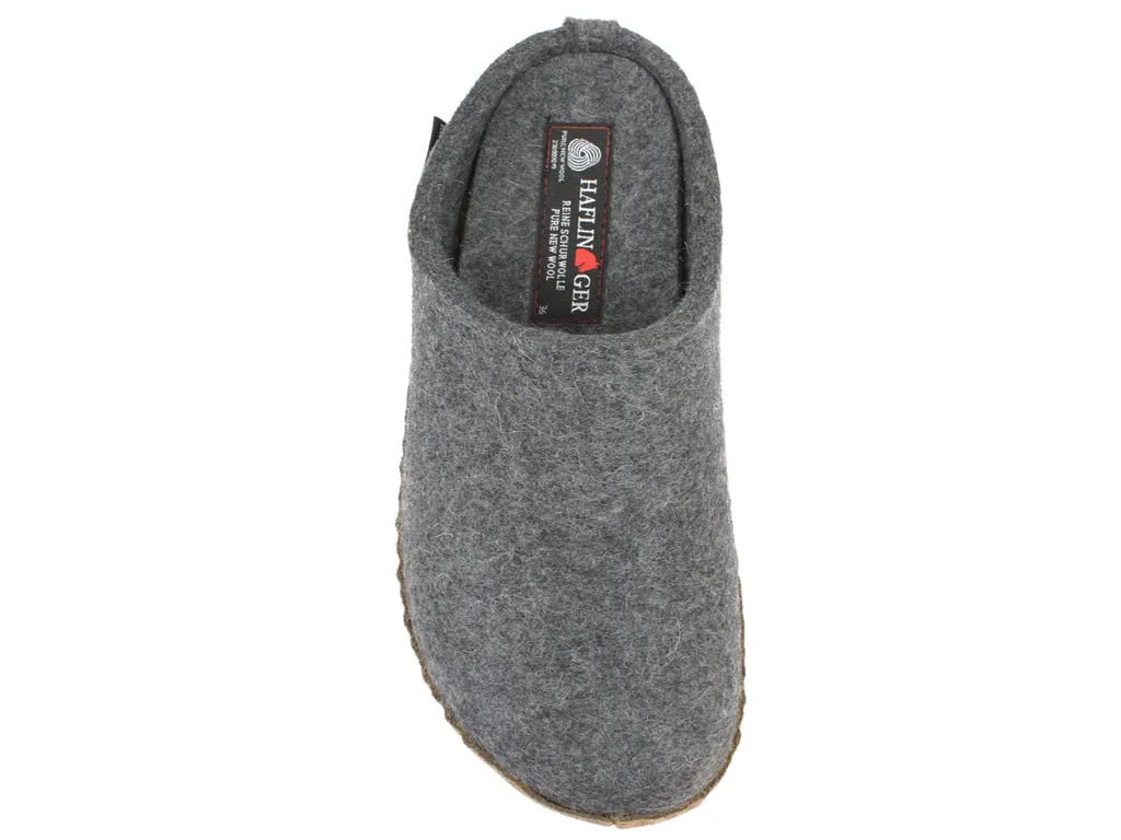 Haflinger Felt Slippers Emil Anthracite