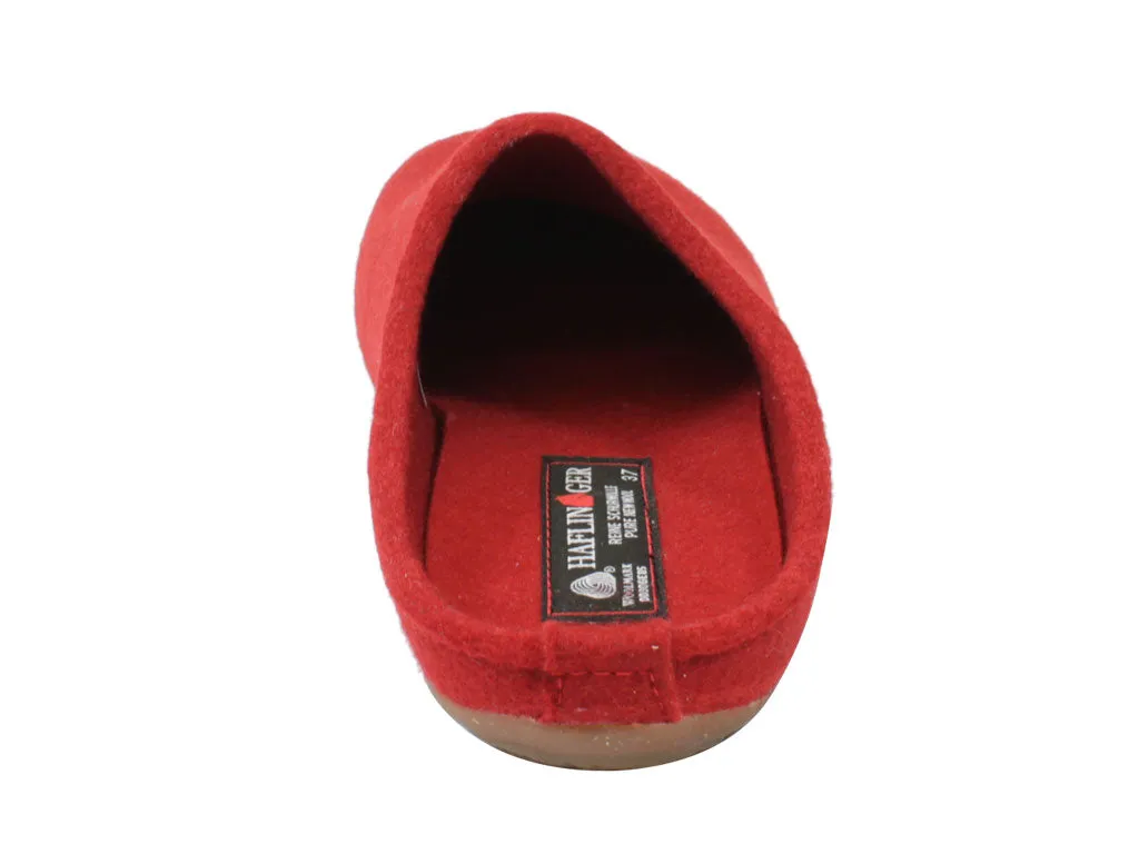 Haflinger Slippers Everest Fundus Red