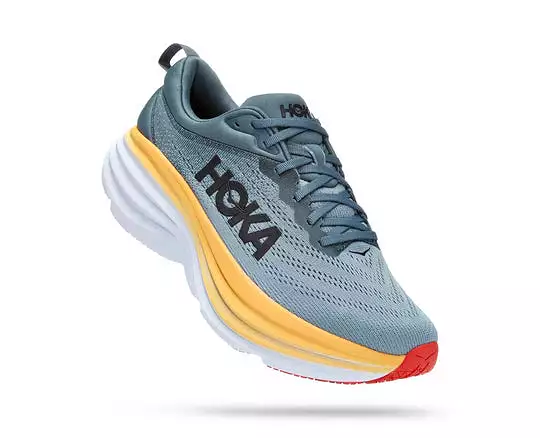 Hoka - Men's Bondi 8 Goblin Blue / Mountain Spring GBMS 1123202