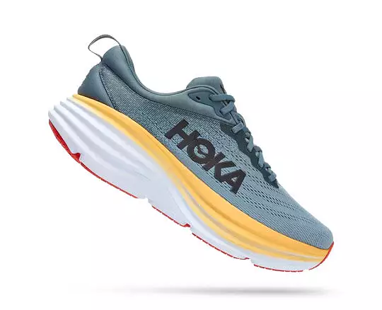 Hoka - Men's Bondi 8 Goblin Blue / Mountain Spring GBMS 1123202