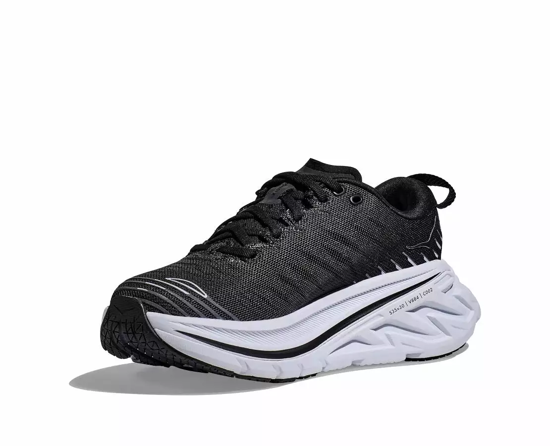 'HOKA' Men's Bondi X - Black / White