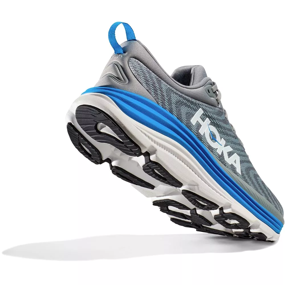 'HOKA' Men's Gaviota 5 - Limestone / Diva Blue