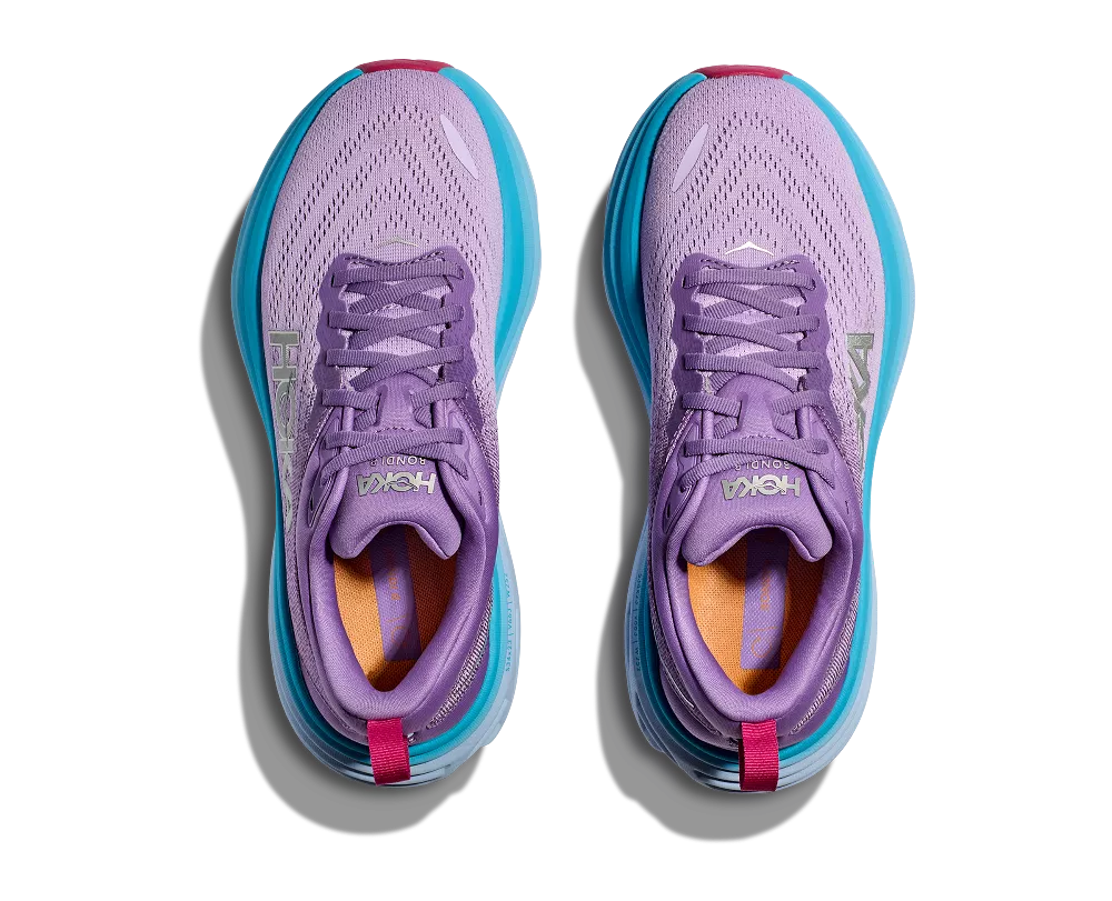 'HOKA' Women's Bondi 8 - Chalk Violet / Pastel Lilac