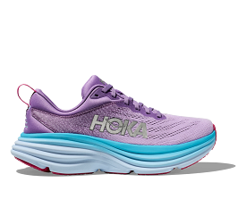 'HOKA' Women's Bondi 8 - Chalk Violet / Pastel Lilac