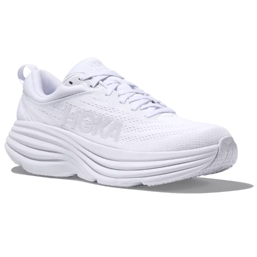 Hoka Women's Bondi 8 - Triple White