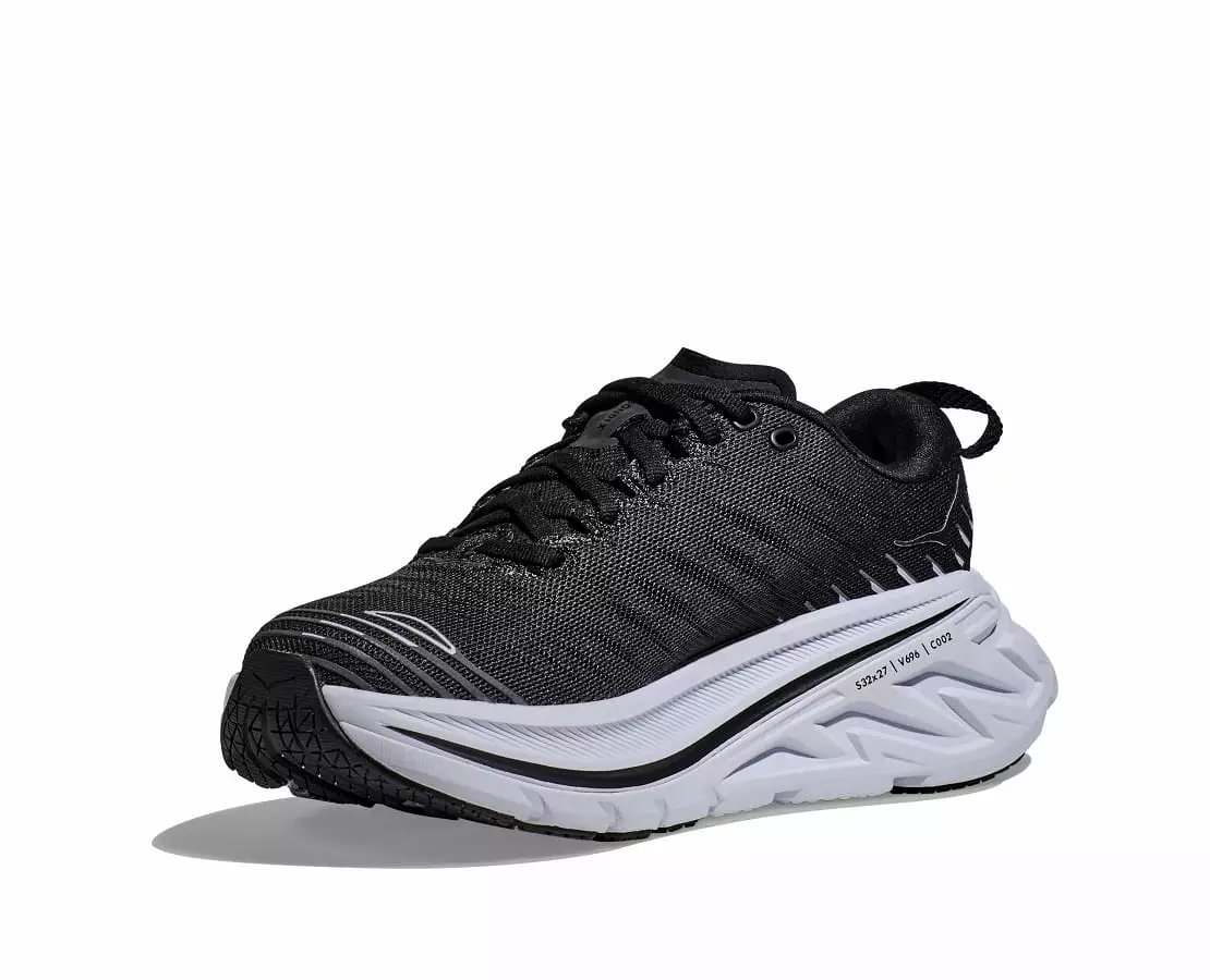 'HOKA' Women's Bondi X - Black / White