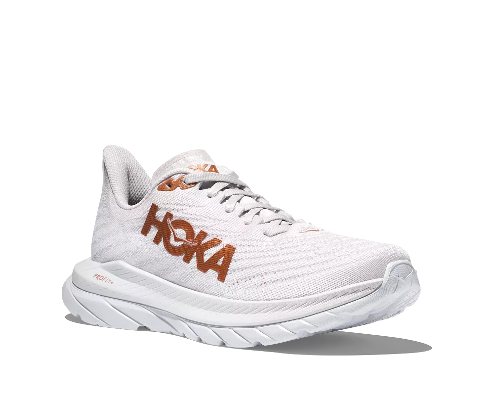 'HOKA' Women's Mach 5 - White / Copper