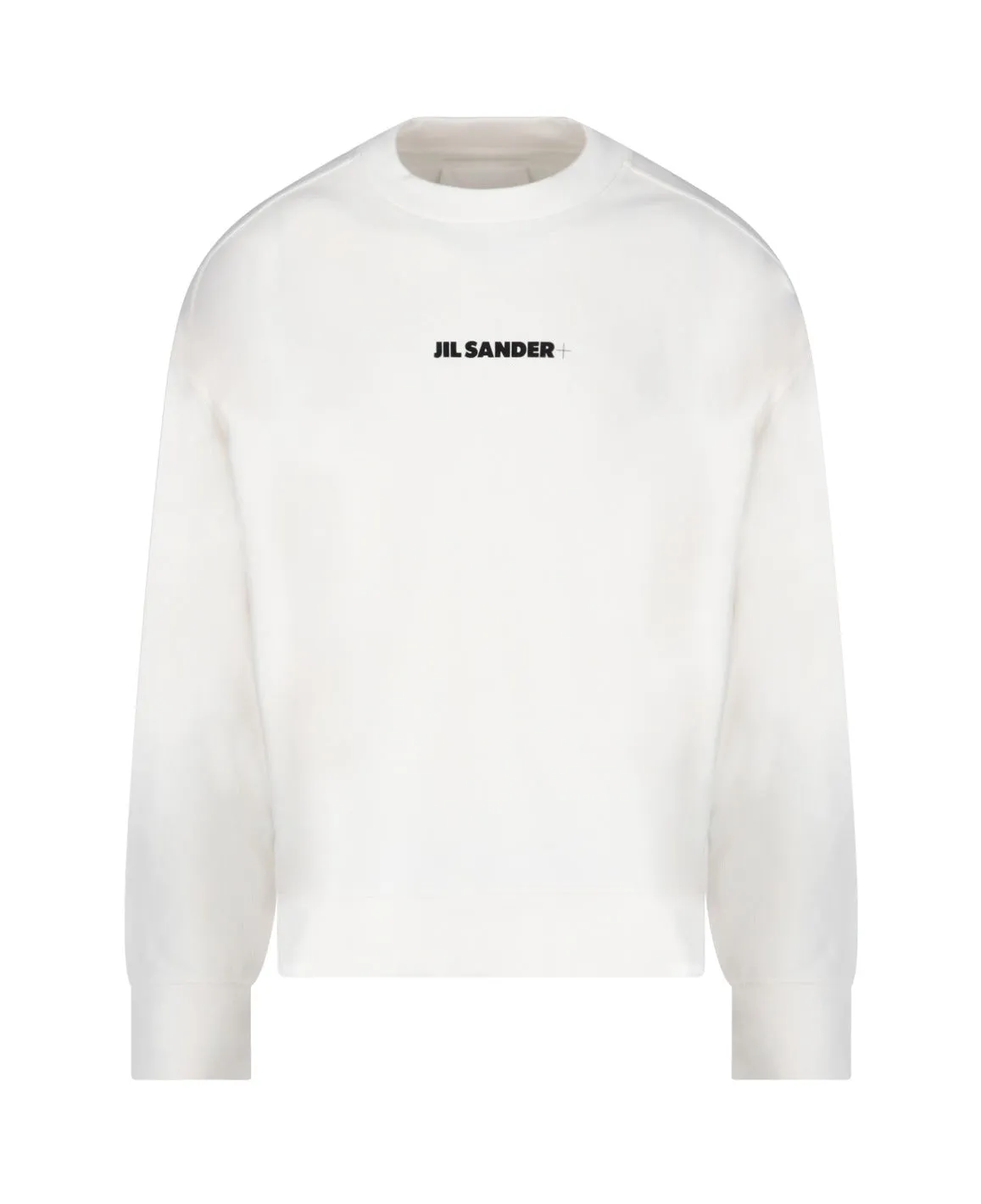 Jil Sander Logo Printed Long-Sleeved Sweatshirt