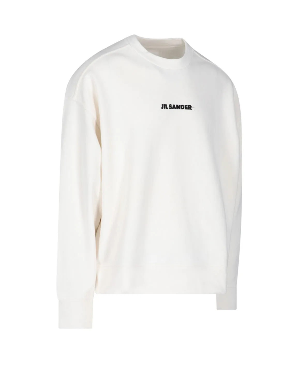 Jil Sander Logo Printed Long-Sleeved Sweatshirt