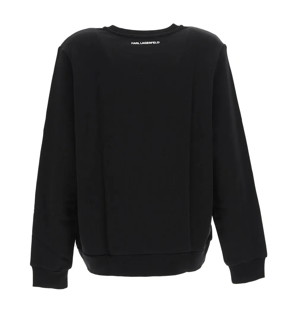 Karl Lagerfeld Ikonik Karl And Choupette Sweatshirt