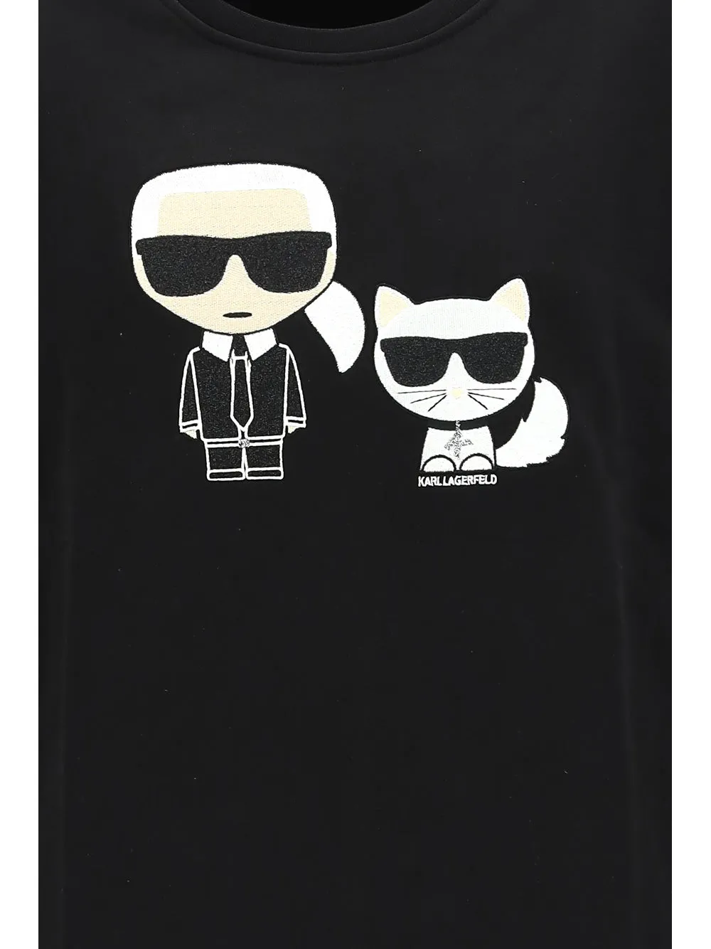 Karl Lagerfeld Ikonik Karl And Choupette Sweatshirt