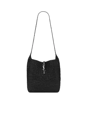 LE 5  7 MEDIUM RAFFIA TOTE