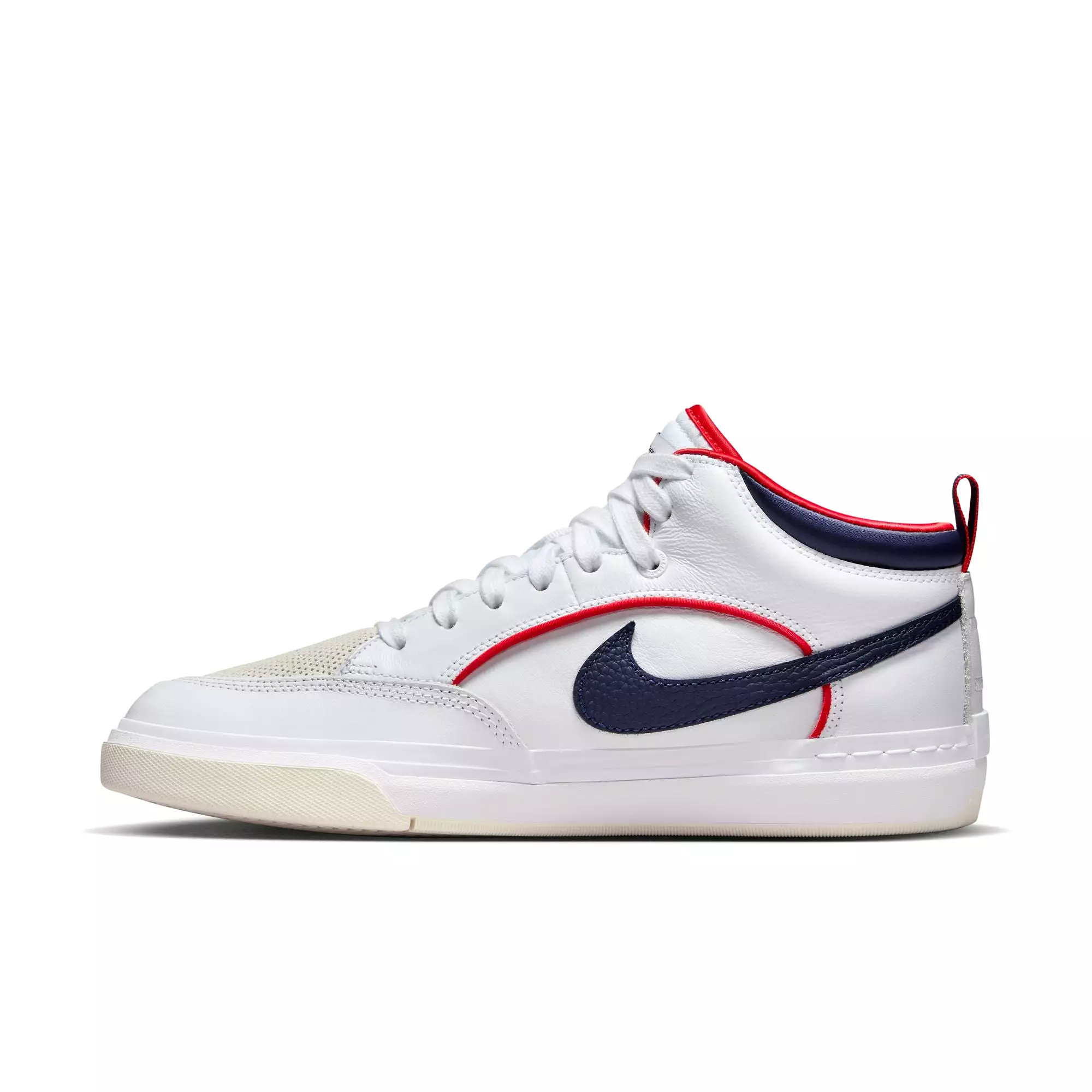 LEO REACT PREMIUM WHITE / MIDNIGHT NAVY / UNIVERSITY RED