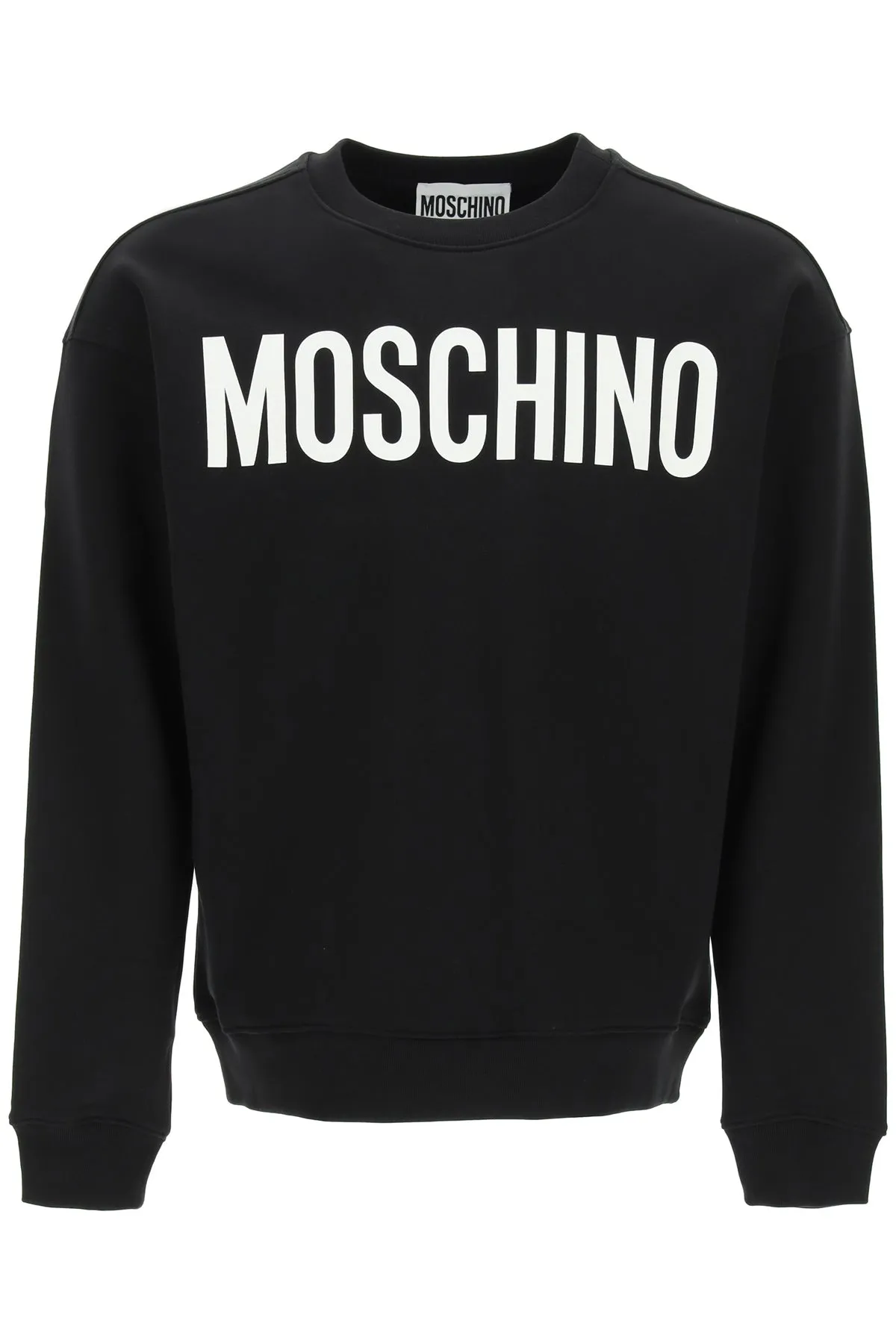 Moschino Logo Printed Long-Sleeved Sweatshirt