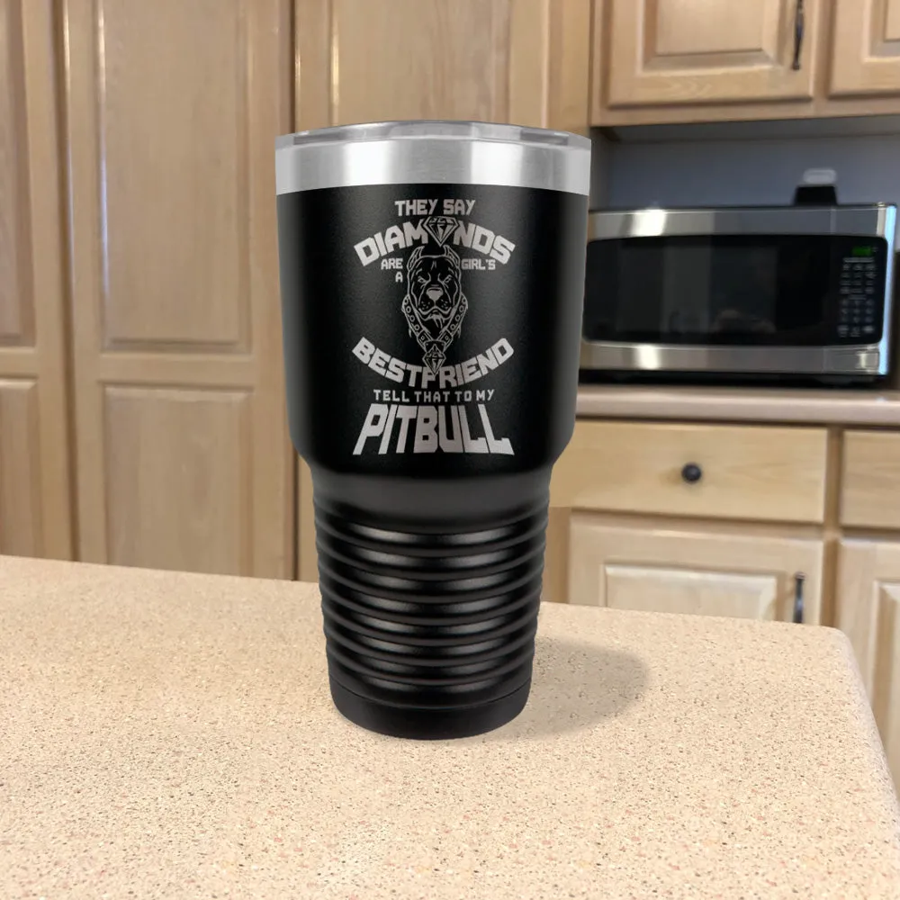 My Best friend Is Waiting At Home Stainless Steel Tumbler