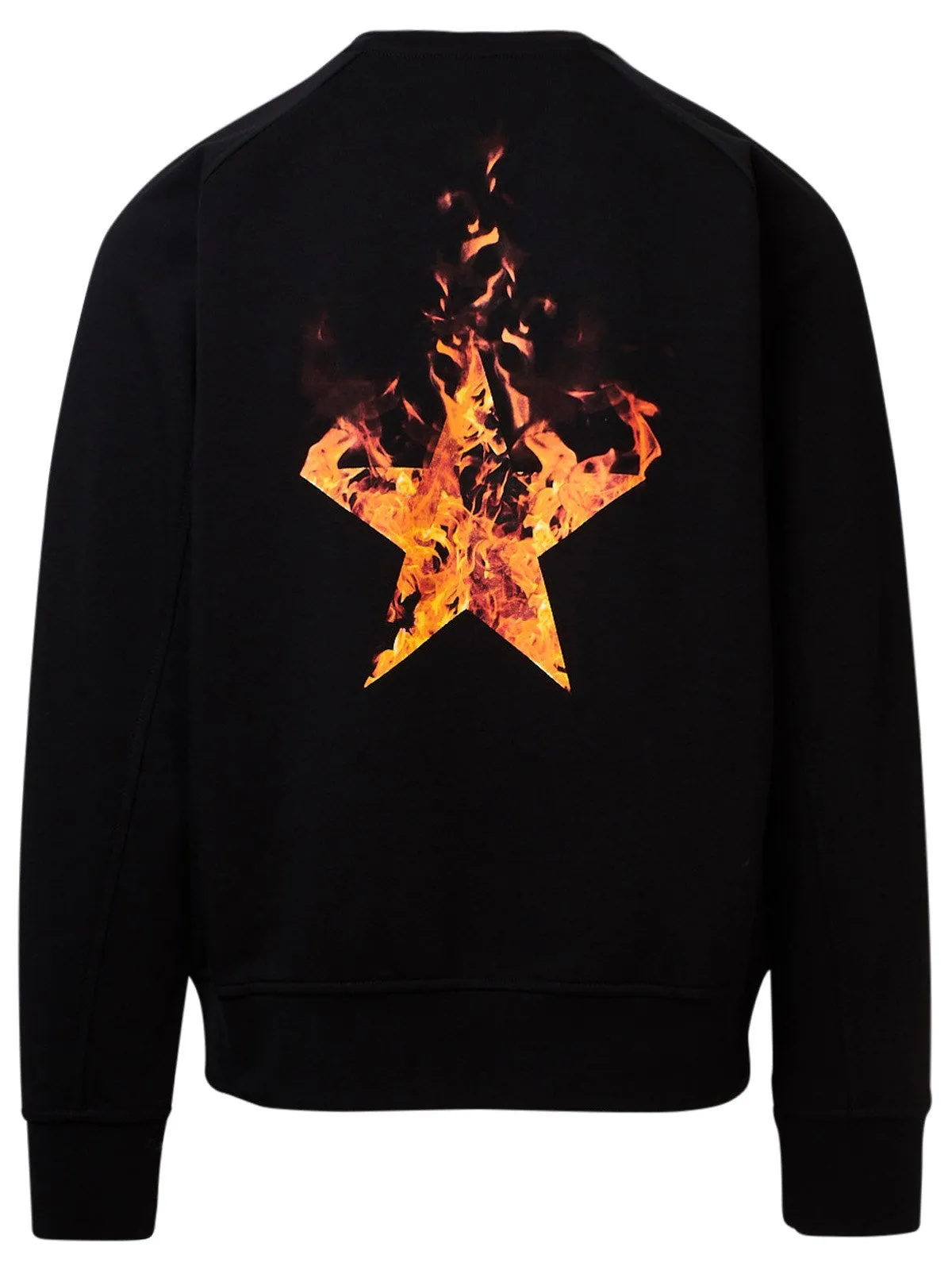 Neil Barett Flame Print Sweatshirt