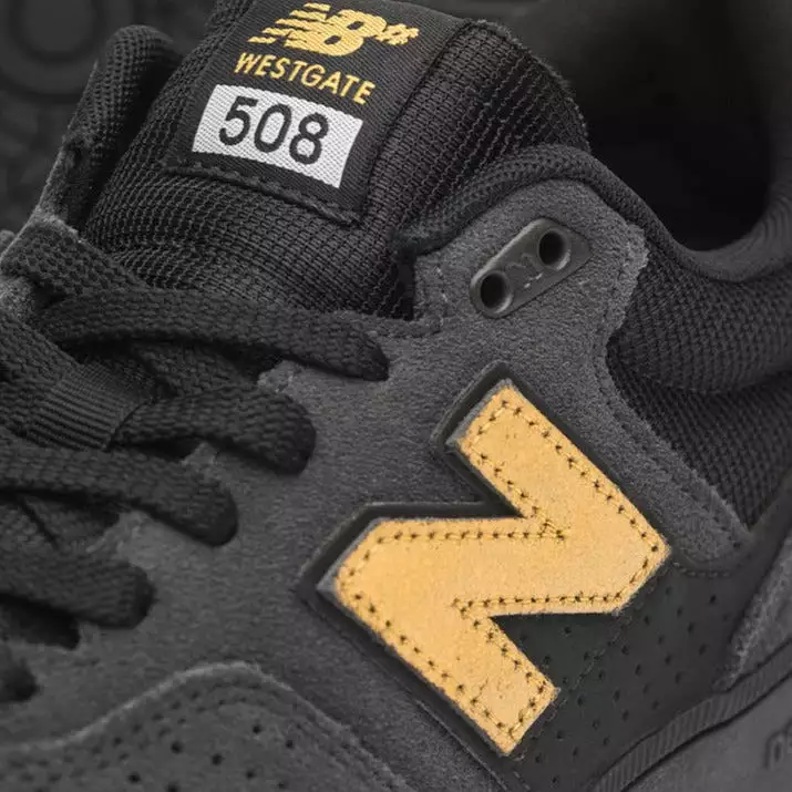 New Balance Numeric Brandon Westgate NM508CAT Black/Yellow