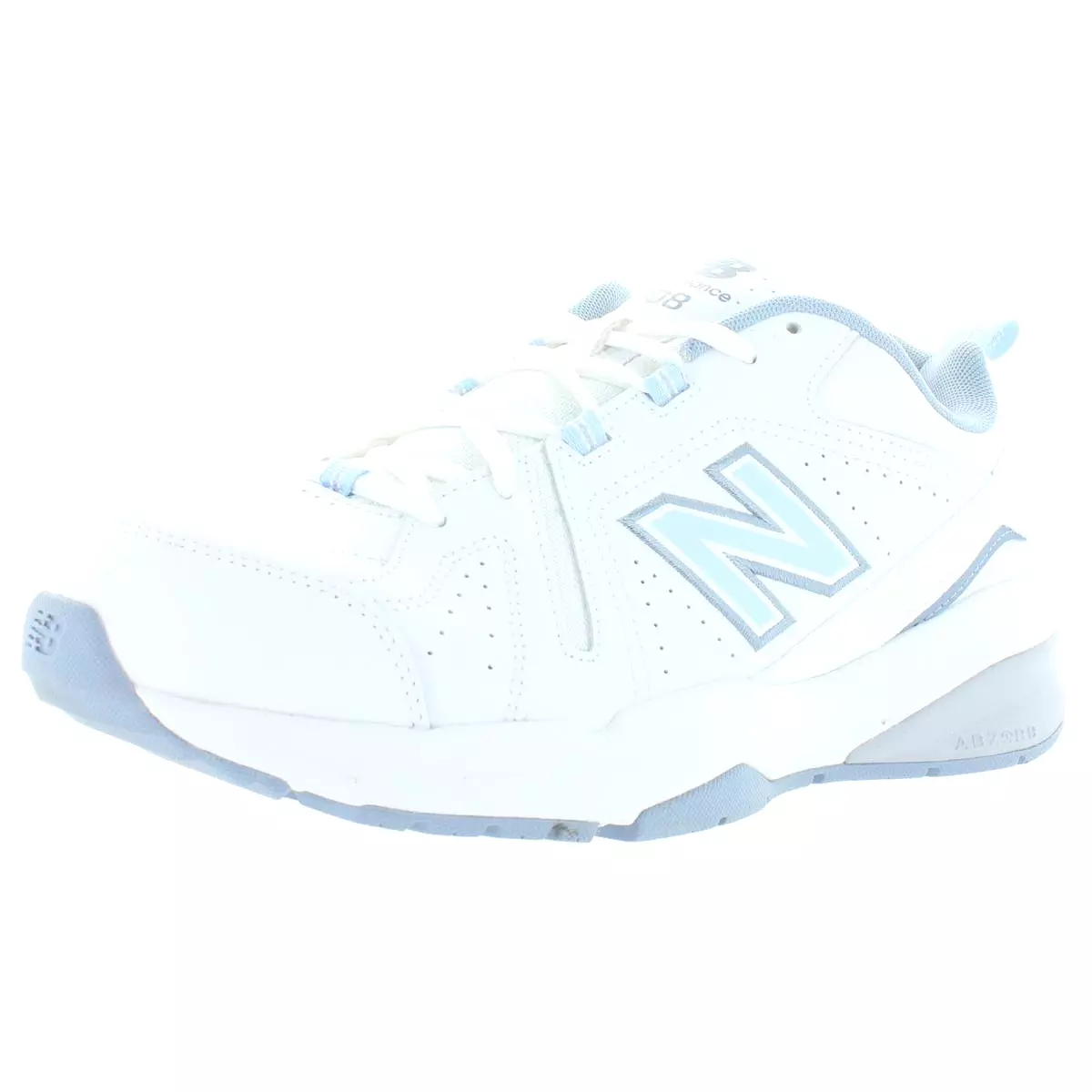 New Balance Womens 608v5 Leather Supportive Running, Cross Training Shoes