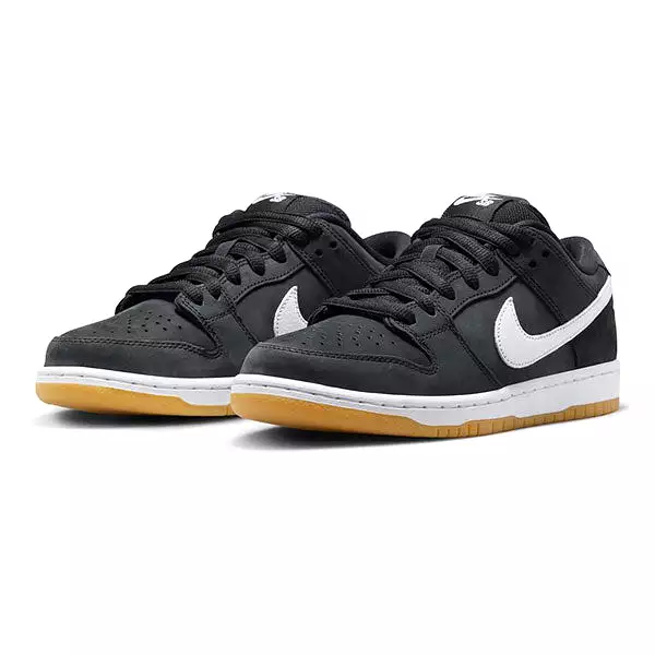 Nike SB Dunk Low Pro Black/White-Black-Gum Light Brown