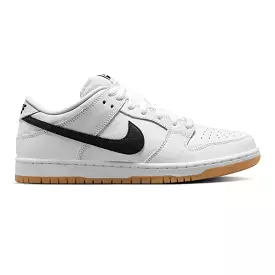 Nike SB Dunk Low Pro White/Black-White-Gum Light Brown