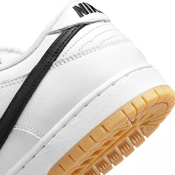 Nike SB Dunk Low Pro White/Black-White-Gum Light Brown