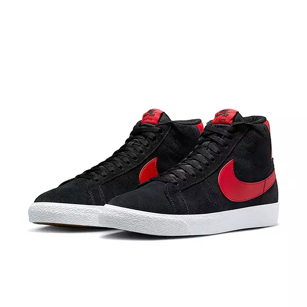 Nike SB Zoom Blazer Mid Black/Black/White/University Red