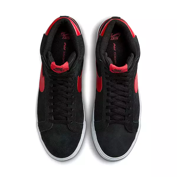 Nike SB Zoom Blazer Mid Black/Black/White/University Red