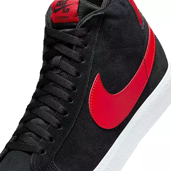 Nike SB Zoom Blazer Mid Black/Black/White/University Red