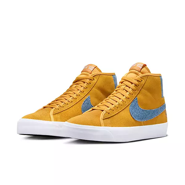 Nike SB Zoom Blazer Mid Pro GT University Gold/University Gold/White/Game Royal