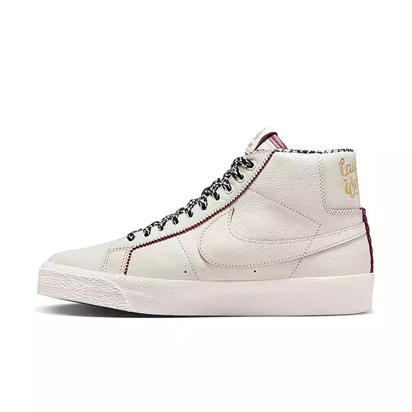 Nike SB Zoom Blazer Mid QS x Welcome Skateboarding Sail/Dark Beetroot/White