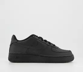 Odd Sizes - Kids Nike Af1 Boys Black - UK Sizes Right 3/Left 4