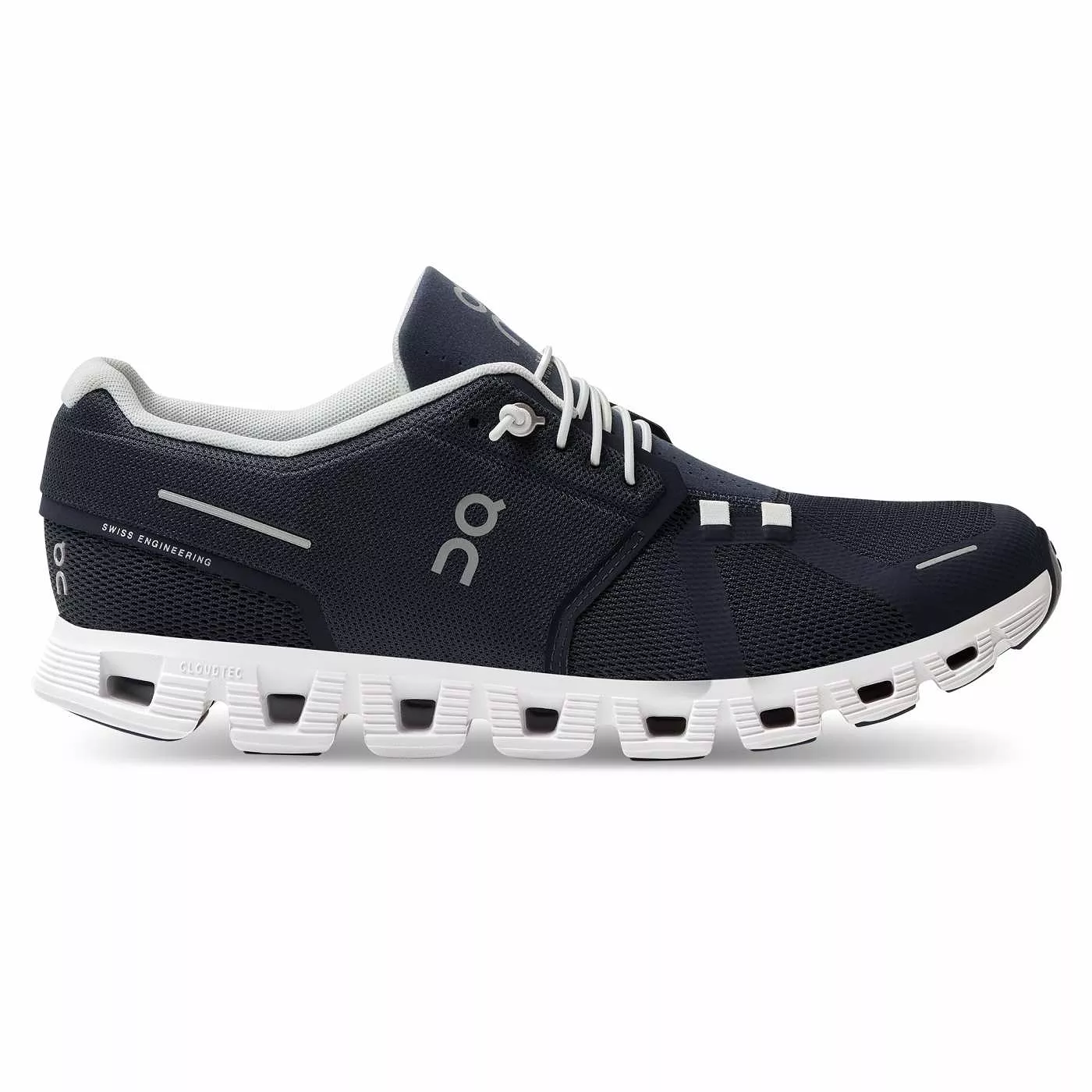 On Running Men's Cloud 5 Shoes - Midnight / White