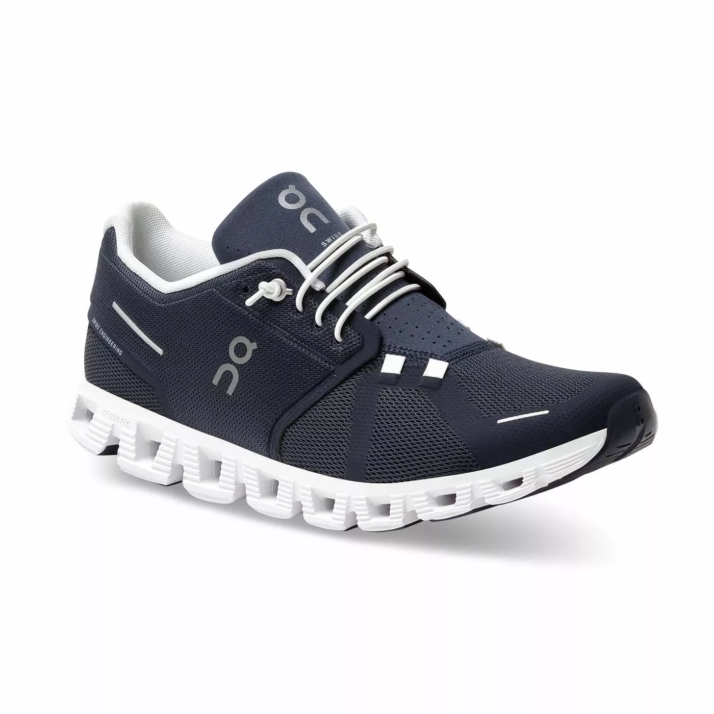 On Running Men's Cloud 5 Shoes - Midnight / White